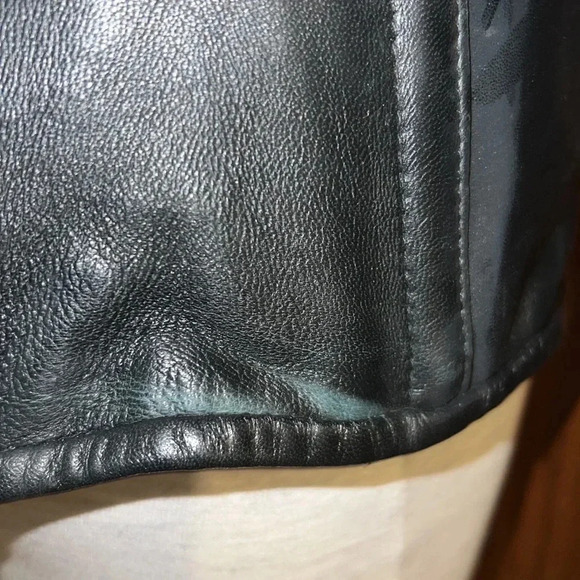 Alter Ego Genuine Leather Metal Boned Corset Renaissance Goth 24” - Picture 10 of 16